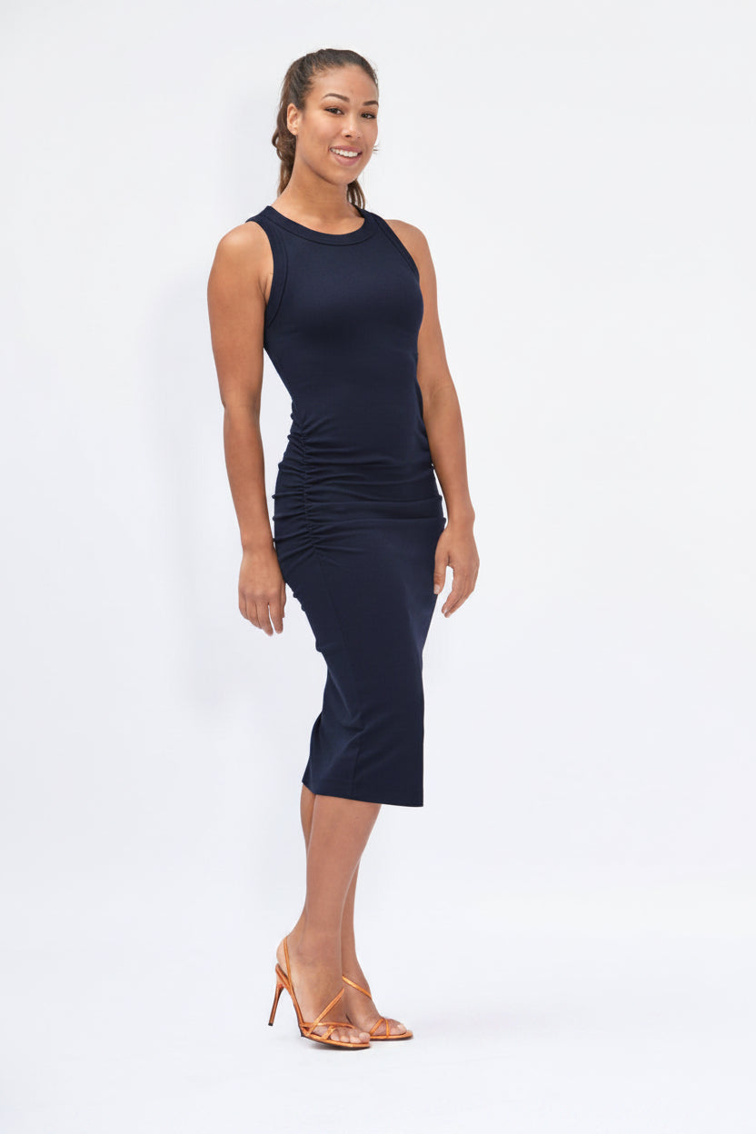 Michael-Stars wren dress navy