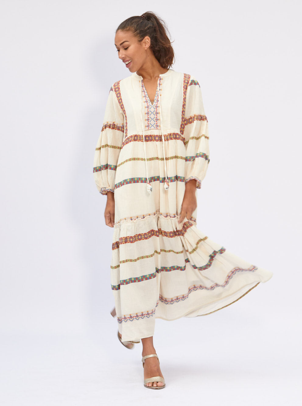 Zakar maxi dress in red
