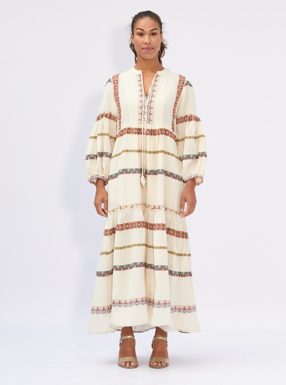 Zakar maxi dress in red
