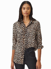 Load image into Gallery viewer, Shirt Leopard Print Silk