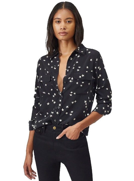 EQUIPMENT SILK BLOUSE Stars