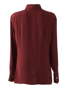 Tie-up blouse Cardinal