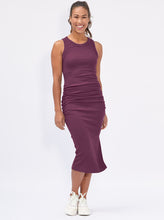 Load image into Gallery viewer, Tank Dress Wren in Plum