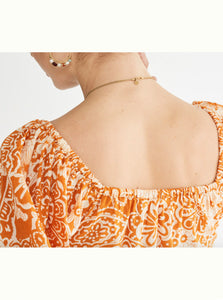 Natuba Dress in Orange