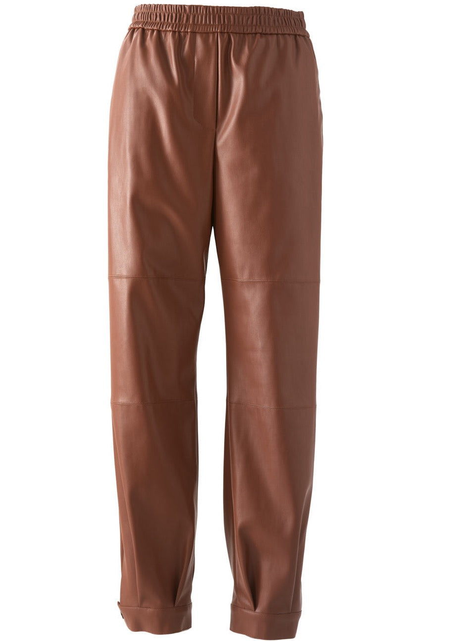 (nude) vegan leather combat trouser