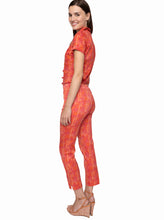 Load image into Gallery viewer, ankle pants pauline in orange blossom tree